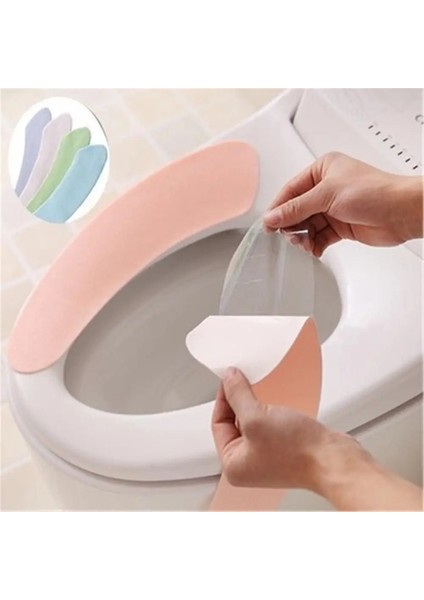 Mor Tarzı 1 Çift Taşınabilir Yıkanabilir Banyo Sıcak Peluş Klozet Dolum Yumuşak Sağlık Yapışkan Ev Mat Koltuk Örtüsü Ev Gereçleri (Yurt Dışından) modelleri