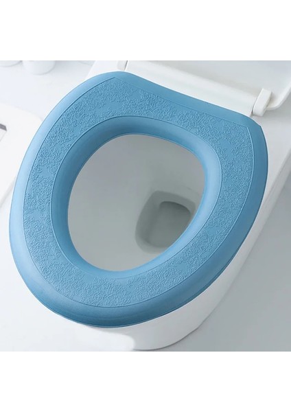 Bir Stil Su Geçirmez Klozet Kapağı Mat Kış Sıcak Yumuşak Yıkanabilir Closestool Mat Kılıfı Tuvalet Kapağı Pedi Bide Kapağı Banyo Aksesuarları (Yurt Dışından)