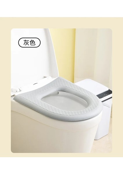 Gri Tarzı Köpük Tuvalet Paspas Seti Eva Banyo Aksesuarları Lüks Banyo Seti Silika Jel Ürünleri Ev Ürünleri Ev Bahçe (Yurt Dışından)