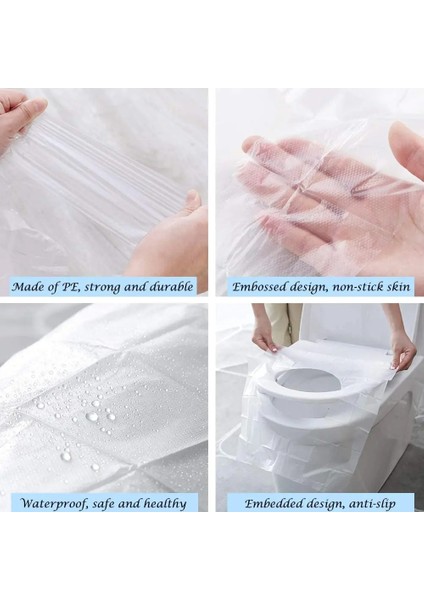 30 Adet Tarzı Pcs Biyobozunur Tek Kullanımlık Plastik Klozet Kapağı Taşınabilir Güvenlik Seyahat Banyo Tuvalet Kağıdı Pedi Banyo Aksesuarı (Yurt Dışından) fırsatları
