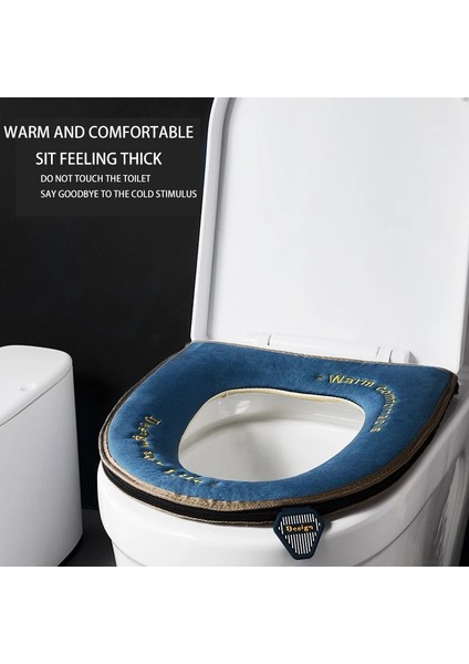 Altın Tarzı Banyo Ev Banyo Klozet Kapağı Yumuşak Isıtıcı Yıkanabilir Mat Kapak Ped Yastık Tuvalet Koltuk Kılıfı Tuvalet Çıtası Aksesuarları (Yurt Dışından) modelleri