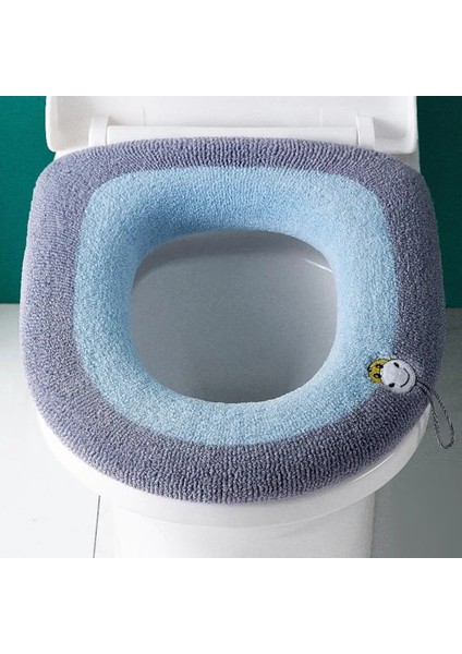 Sarı Stil Kordonlu Klozet Kapağı Kolay Kurulum 4 Mevsim Banyo O-Şekilli Örgü Klozet Altlığı Günlük Kullanım (Yurt Dışından) fırsatları