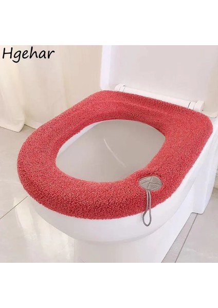 No.8 Tarzı Klozet Kapağı Katı Basit O-Şeklinde Yıkanabilir Kış Sıcak Banyo Popüler Günlük Temel Ev Sıcak Satış Ev Closestool Yeni (Yurt Dışından) modelleri