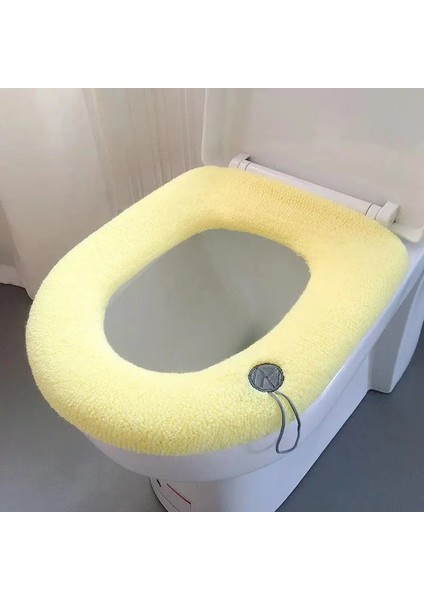 No.8 Tarzı Klozet Kapağı Katı Basit O-Şeklinde Yıkanabilir Kış Sıcak Banyo Popüler Günlük Temel Ev Sıcak Satış Ev Closestool Yeni (Yurt Dışından) fırsatları