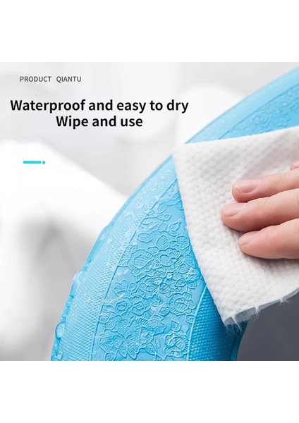 Pembe Tarzı Eva Su Geçirmez Köpük Klozet Kapağı Kalınlaşmış Macun Tipi Evrensel Tüm Sezon Kalınlaşmış Klozet Kapağı Yıkayıcı Kesebilir (Yurt Dışından) fırsatları