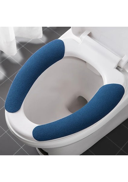 No.2 Tarzı Klozet Kapağı Wc Macunu Tuvalet Yapışkan Koltuk Pedi Yıkanabilir Yumuşak Şeker Renk Banyo Isıtıcı Koltuk Çıtası Ped Yastık (Yurt Dışından)
