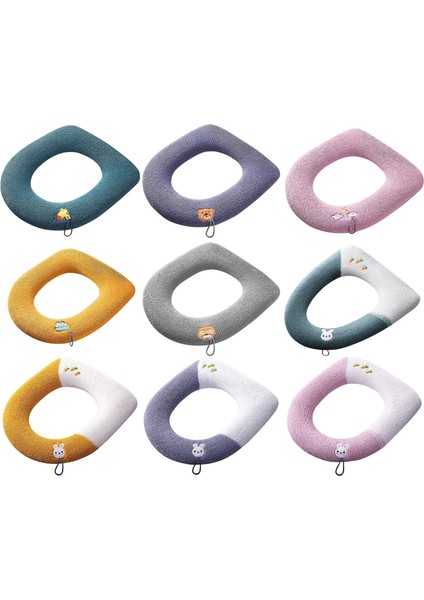 B Tarzı Banyo Koruyucu Kapak Tuvalet Yumuşak Isıtıcı Tam Şekilli Klozet Minderi Sıcak Ped Su Geçirmez Wc Mat Banyo Ürünleri Kapağı (Yurt Dışından) fiyatları