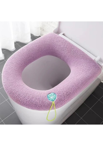 C Tarzı Banyo Klozet Kapağı Yastığı - Yumuşak ve Sıcak Klozet Kapağı, Geri Çekilebilir ve Yıkanabilir Fiber Kumaş, Kurulumu Kolay, Com (Yurt Dışından) modelleri