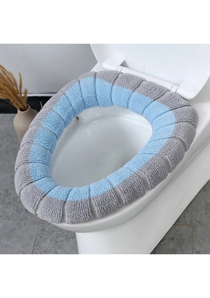 No.1 Stili Kabak Desen Closestool Mat Yumuşak Sıcak Klozet Minderi Banyo Tuvalet Kapağı Aksesuarları Evrensel Klozet Kapağı (Yurt Dışından) modelleri