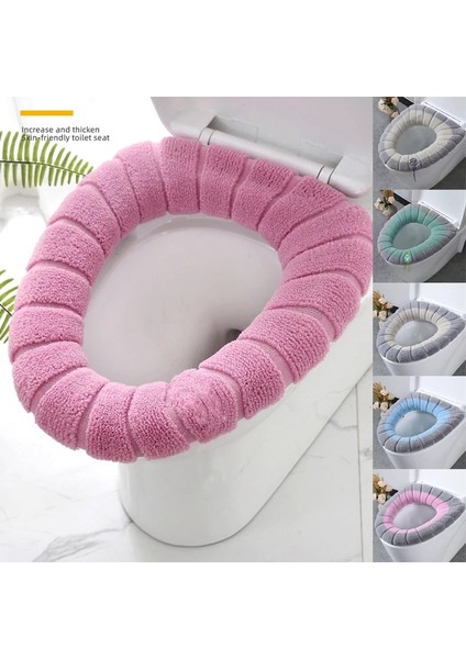 Çikolata Tarzı Kalınlaşmak Sıcak Klozet Kapağı Mat Yumuşak Kış Banyo Tuvalet Pedi Yastık Yıkanabilir Kabak Closestool Mat Banyo Aksesuarları (Yurt Dışından) fiyatları