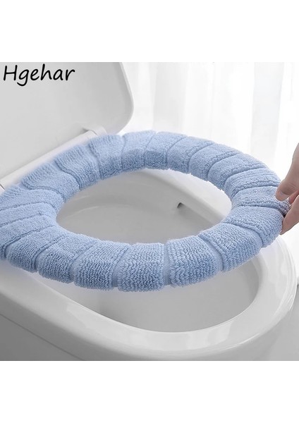 Bej Tarzı Kalınlaşmak Ped Klozet Kapağı Katı Ev Evrensel Yıkanabilir Banyo Aksesuarı Sıcak Kış Rahat Closestool Mat (Yurt Dışından) fiyatları
