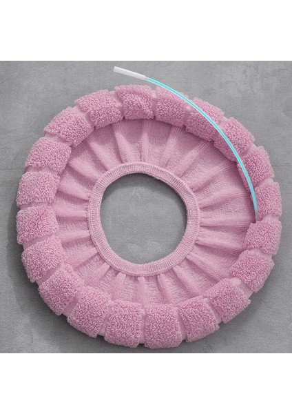 Bej Tarzı Kalınlaşmak Ped Klozet Kapağı Katı Ev Evrensel Yıkanabilir Banyo Aksesuarı Sıcak Kış Rahat Closestool Mat (Yurt Dışından) fırsatları