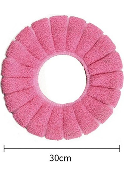 Pembe Tarzı cm Kış Sıcak Klozet Kapağı Mat Banyo Yıkanabilir Yumuşak Pedler Koltuk Closestool Kapak Kapak Mat Yastık Isıtıcı Aksesuarları (Yurt Dışından) fırsatları