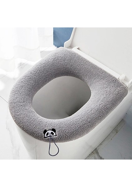 Gn1 Stili Kış Sıcak Klozet Kapağı Closestool Mat Saf Renk O-Şekilli Bide Örtüsü Soğuk Günde Sıcak Tutar (Yurt Dışından) fırsatları