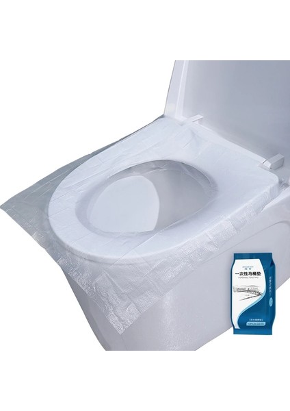 1-10 Adet Tarzı Klozet Kapakları Yetişkinler Için Tek Kullanımlık Su Geçirmez Paket Umumi Tuvaletler Için Seyahat Aksesuarları Uçak Kamp (Yurt Dışından)