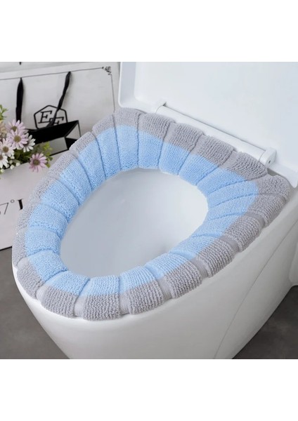 No.4 Stili Kış Sıcak Klozet Kapağı Mat Banyo Tuvalet Kolu Ped Yastık Kalın Yumuşak Yıkanabilir Closestool Isıtıcı Aksesuarları (Yurt Dışından)