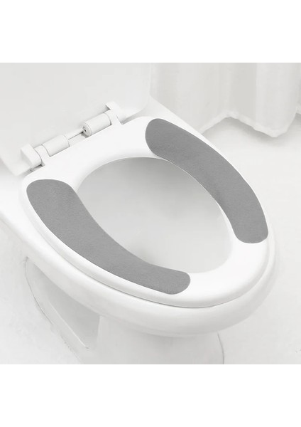 No.1 Stili Wc Karikatür Macun Tuvalet Yapışkan Koltuk Pedi Yıkanabilir Banyo Isıtıcı Koltuk Çıtası Ped Yastık Evrensel Klozet Kapağı Yumuşak (Yurt Dışından)