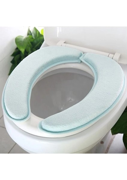 Qianhuang Tarzı Yapışkan Tuvalet Paspas Kalınlaşmak Mercan Polar Klozet Koltuk Minderleri Yıkanabilir Yüksek Li Tuvalet Oturma Pedi Kış Yumuşak Closestool Kılıfı 1 Pc (Yurt Dışından) fiyatları