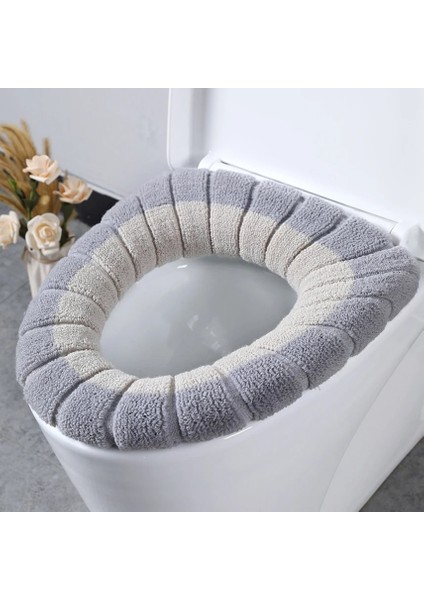 No.3 Tarzı Klozet Kapağı Tutun Kış Sıcak Yıkanabilir Banyo Aksesuarları Wc Mat Pad Yumuşak Taşınabilir Tuvalet Tuvalet Kapağı Koruyucusu (Yurt Dışından)