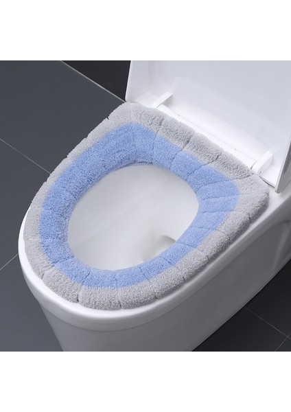 B Tarzı Klozet Kapağı Rahat Örgü Banyo Yıkanabilir Closestool Standart Kabak Desen Yumuşak Yastık Klozet Kapağı Koltuk (Yurt Dışından) indirimleri