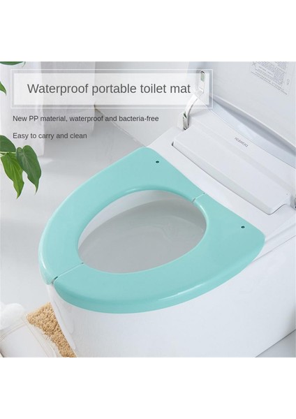 No.1 Stili Taşınabilir Klozet Kapakları Iskandinav Su Geçirmez Yıkanabilir Tuvalet Pedleri Katlanır Banyo Tuvalet Paspas Yastık Wc Aksesuarları Yeniden Kullanılabilir (Yurt Dışından) modelleri