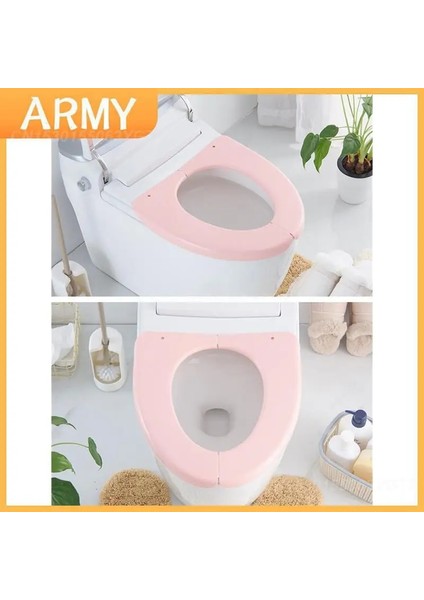 No.1 Stili Taşınabilir Klozet Kapakları Iskandinav Su Geçirmez Yıkanabilir Tuvalet Pedleri Katlanır Banyo Tuvalet Paspas Yastık Wc Aksesuarları Yeniden Kullanılabilir (Yurt Dışından) fırsatları