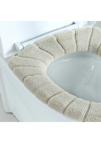 Kırmızı Stil 30 cm Kalınlaşmış Klozet Kapağı Closestool Mat Klozet Kılıfı Yıkanabilir Rahat Pedler Tuvalet Tuvalet Banyo Aksesuarı (Yurt Dışından) indirimleri