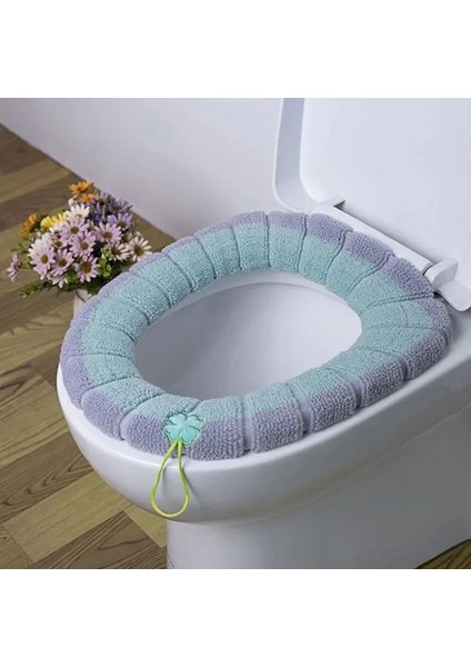 No.1 Stili Banyo Klozet Kapağı Yumuşak Isıtıcı Yıkanabilir Mat Kapak Ped Koltuk Minderi Kılıfı Tuvalet Çıtası Aksesuarları Banyo Ev (Yurt Dışından) fırsatları