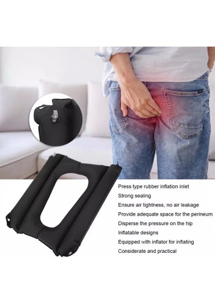 Yıkanabilir Ev Şişme Sürgü Yaşlı Hasta Bakımı Şişirme ile Yaşlı Engelliler Için Yatak Yarası Önleyici Hava Yastığı (Yurt Dışından)