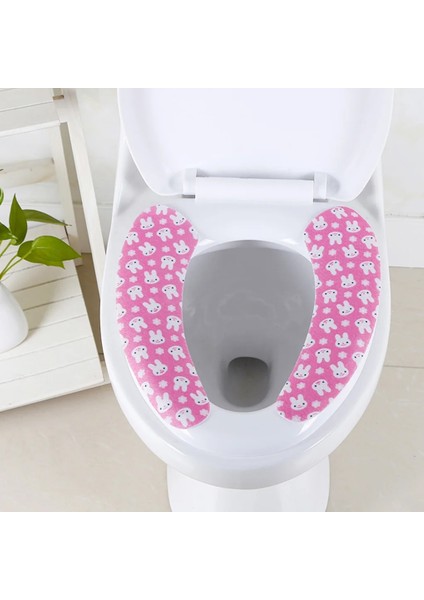 Mavi Stil 2x Tuvalet Kapağı Koltuk Minderi Çok Renkli Ev Aksesuarları Kendinden Yapışkanlı Sıcak Ped Kalın Zarif Koltuklar Isıtıcı (Yurt Dışından) fiyatları