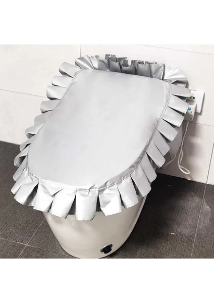 Pembe Tarzı Su Deposu Tuvalet Kapağı Su Geçirmez Duş Kapağı Klozet Minderi Banyo Koruma Kapağı Klozet Minderi Üç Parçalı Set Fo (Yurt Dışından) fiyatları