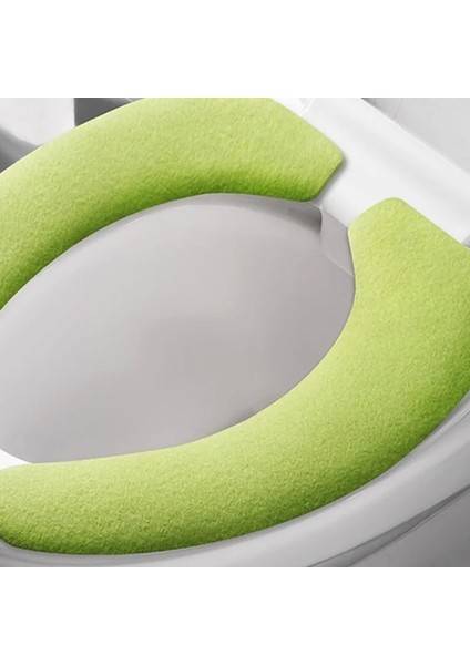 Artı-Gy Tarzı Evrensel Klozet Kapağı Yumuşak Wc Macunu Tuvalet Yapışkan Koltuk Pedi Yıkanabilir Banyo Isıtıcı Koltuk Çıtası Ped Yastık Düz Renk (Yurt Dışından) indirimleri