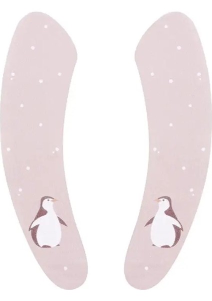 Penguen Tarzı Dokunmamış Kumaş Tuvalet Yapışkanlı Koltuk Minderi Yıkanabilir ve Yeniden Kullanılabilir Serin ve Sıcak Tutmak Evrensel Klozet Kapağı 1 Çift (Yurt Dışından)