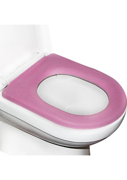 Kahve Tarzı Yumuşak Isıtıcı Klozet Kapağı Yastık Yıkanabilir Bahar Kış O-Tipi Genel Closestool Kapak Kılıf Banyo Dekor Aksesuarları (Yurt Dışından) indirimleri