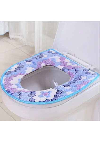 Yeşil Stil Kış Klozet Isıtıcı Mercan Polar Kalınlaşmak Halı Klozet Kapağı Yumuşak Rahat Bebek Lazımlık Koltuğu Palto Tuvalet Kılıfı (Yurt Dışından) fiyatları