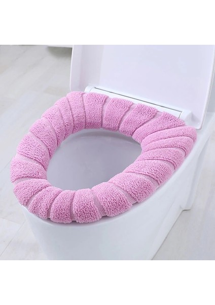 Yeşil Stil Kış Sıcak Klozet Kapağı Mat Örgü Kalın Yumuşak Yıkanabilir Closestool Yastık Banyo Closestool Sıcak Aksesuarları (Yurt Dışından)
