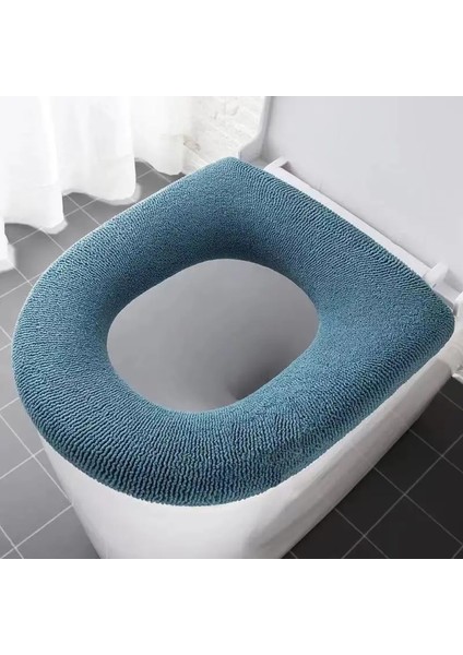 No.14 Tarzı Evrensel Klozet Kapağı Kabak Desen Closestool Mat Yumuşak Sıcak Klozet Minderi Banyo Tuvalet Kapağı Aksesuarları (Yurt Dışından)