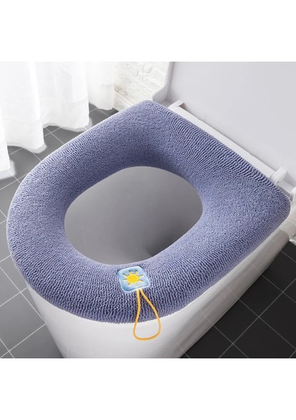 No.14 Tarzı Evrensel Klozet Kapağı Kabak Desen Closestool Mat Yumuşak Sıcak Klozet Minderi Banyo Tuvalet Kapağı Aksesuarları (Yurt Dışından) modelleri