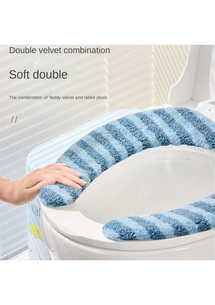 No.3 Tarzı Tuvalet Minderi Yumuşak Yeniden Kullanılabilir Hafif Lüks Evrensel Yapışkanlı Banyo Aksesuarları Tuvalet Pedi Elektrostatik Adsorpsiyon Yıkanabilir (Yurt Dışından) fırsatları