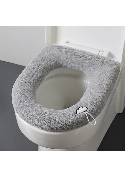 Sarı Stil Yumuşak Sıcak Tuvalet Paspas Kapağı Kış Kalın Closestool Mat Yıkanabilir Banyo Aksesuarları Örgü O-Şekilli Tuvalet Koltuk Minderi Pedi (Yurt Dışından) fiyatları
