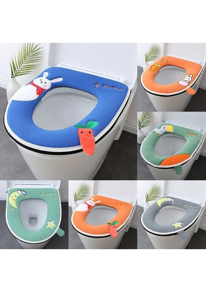 No.12 Tarzı Klozet Minderi Kalınlaşma Kış Temel Evrensel Modeller Yıkanabilir Fermuar Tipi Klozet Çıkartmaları Su Geçirmez Macun Tipi (Yurt Dışından) fiyatları