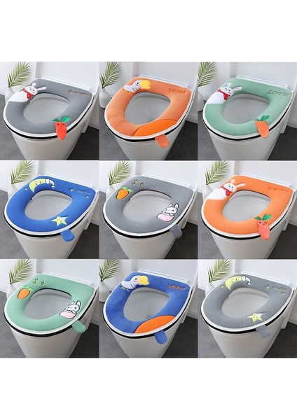 No.12 Tarzı Klozet Minderi Kalınlaşma Kış Temel Evrensel Modeller Yıkanabilir Fermuar Tipi Klozet Çıkartmaları Su Geçirmez Macun Tipi (Yurt Dışından) indirimleri