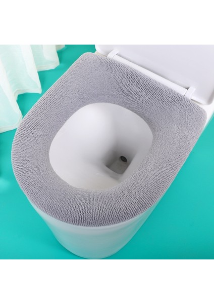 No.3 Tarzı Klozet Kapağı Kış Yumuşak Rahat Sıcak Klozet Minderi Kalınlaşmış Sonbahar ve Kış Evrensel Tuvalet Halkası Kapağı Koruyucusu (Yurt Dışından)