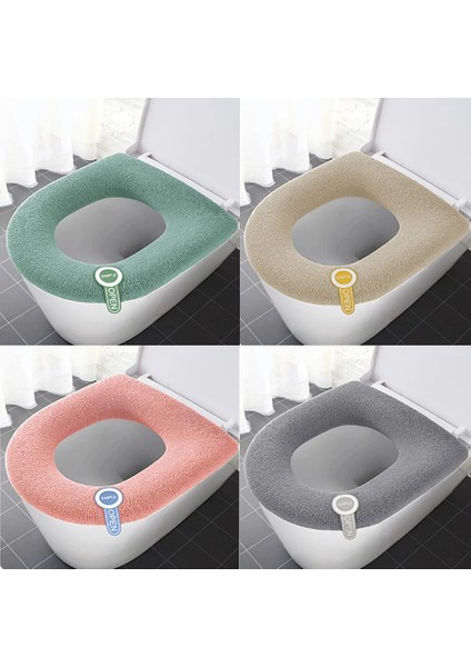 Sarı Tarzı 1 Adet Klozet Kapağı Kalınlaşmış Sıcak Karikatür Conta Kabartmak Yumuşak Tuvalet Kapağı Evrensel Mat Yıkanabilir Kış Banyo Aksesuarları (Yurt Dışından) modelleri