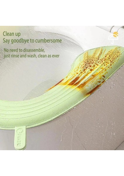 Gri Tarzı Evrensel Klozet Minderi Yeniden Kullanılabilir Yıkanabilir Tuvalet Kapağı Pedi Bide Kapağı Su Geçirmez Rahat Tuvalet Paspas Yumuşak El (Yurt Dışından) fırsatları