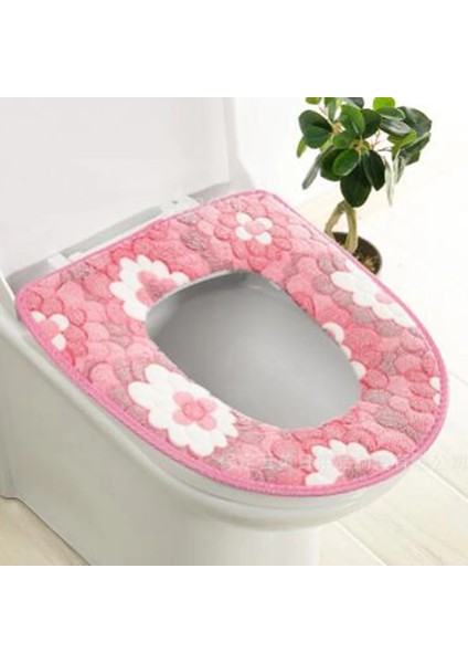 Kahverengi Tarzı Yumuşak ve Rahat Flanel Baskılı Klozet Yıkanabilir Klozet Kapağı Üst Kapak Pedi Banyo Dekorasyonu Için Tuvalet (Yurt Dışından) indirimleri