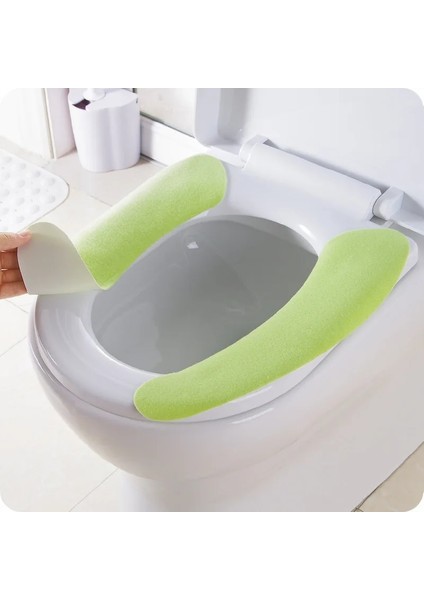 Pembe Tarzı Guanyao Yapışkan Tuvalet Paspas Sıcak Yumuşak Tuvalet Kapağı Koltuk Kapağı Ped Banyo Koruyucu Banyo Aksesuarları Seti Klozet Kapağı Mat (Yurt Dışından) indirimleri