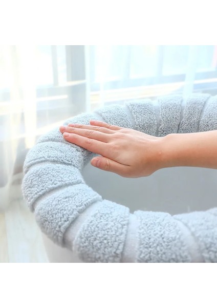 M028-4 Tarzı Kalın Ev Tuvalet Minderi Yumuşak Yıkanabilir Iskandinav Klozet Pedleri Kış Klozet Kapağı (Yurt Dışından) fiyatları