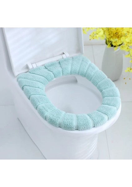 M028-4 Tarzı Kalın Ev Tuvalet Minderi Yumuşak Yıkanabilir Iskandinav Klozet Pedleri Kış Klozet Kapağı (Yurt Dışından) fırsatları