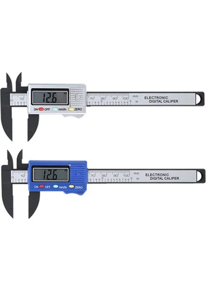 Turuncu Tarzı LCD Dijital Elektronik Karbon Fiber Sürmeli Kumpas Ölçer Mikrometre LCD Dijital Elektronik Karbon Fiber Sürmeli Kumpas (Yurt Dışından)